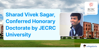 Sharad Vivek Sagar, Conferred Honorary Doctorate by JECRC University; Check Details Here